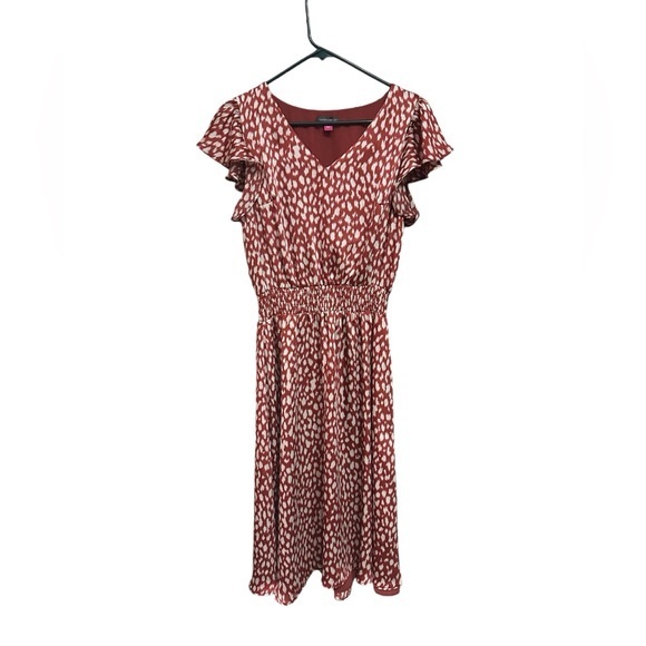 Vince Camuto Dresses & Skirts - VINCE CAMUTO V-Neck Flutter Sleeve Midi Dress****